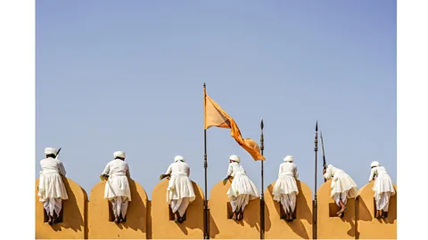 Chris Schalkx Amer Fort, Rajasthan – the book’s images all share an offbeat, intriguing charm (Credit: Chris Schalkx)