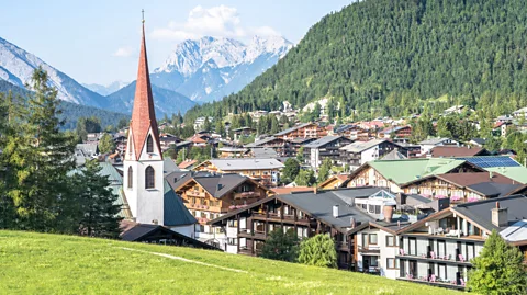 Cahkt/Getty Images The Tyrolean town of Seefeld has a number of spa hotels that offer specialised heubad treatments (Credit: Cahkt/Getty Images)