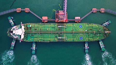 Getty Images If we are to keep the world within safe temperature limits, shipping needs to find a replacement for fossil fuels (Credit: Getty Images)
