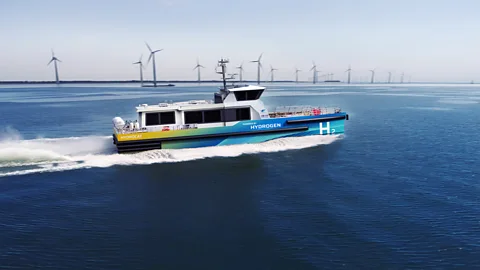 CMB One report found shipping could almost completely decarbonise by 2035 using currently known technologies, including hydrogen (Credit: CMB)