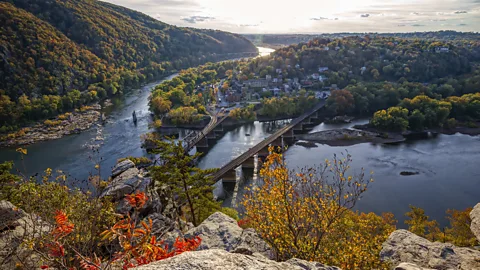 Ali Majdfar/Getty Images The trail es through the 19th-Century town of Harpers Ferry, which was once at the centre of US westward expansion and industry (Credit: Ali Majdfar/Getty Images)