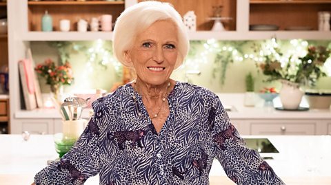 Mary Berry in the kitchen