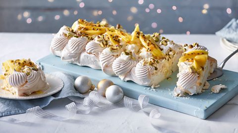Mary Berry's tropical pavlova