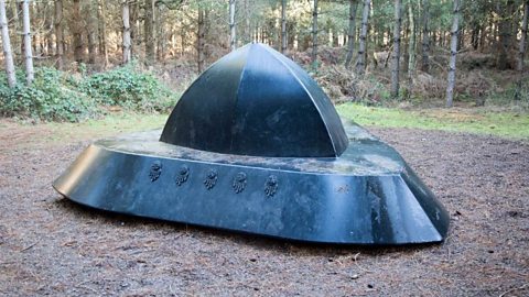 UFO trail in Rendlesham