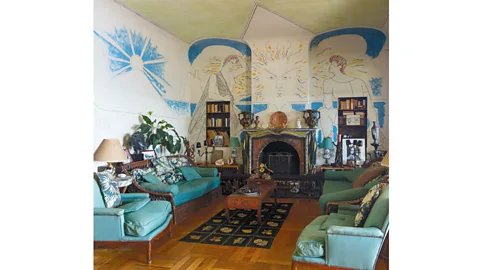 Life Meets Art/ Phaidon The house in the south of where artist Jean Cocteau once lived is known as the Tattooed Villa (Credit: Life Meets Art/ Phaidon)