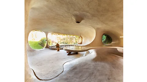 Life Meets Art/ Phaidon The Organic House of Mexican designer Javier Senosiain resembles a network of caves (Credit: Life Meets Art/ Phaidon)