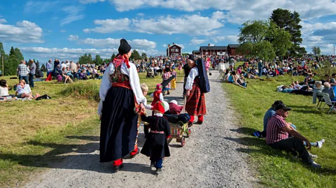 Rolf_52/Alamy Kulning can now be heard at folk music festivals, performed by trained singers (Credit: Rolf_52/Alamy)