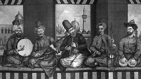 A Media Pte Ltd/Alamy For centuries, tarab folk music has typically been performed with a qanun, an oud, a ney flute and occasionally a rebab (Credit: A Media Pte Ltd/Alamy)