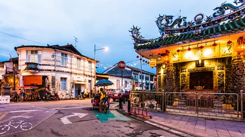 Didier Marti/Getty Images Char kway teow has become synonymous with Penang street food (Credit: Didier Marti/Getty Images)