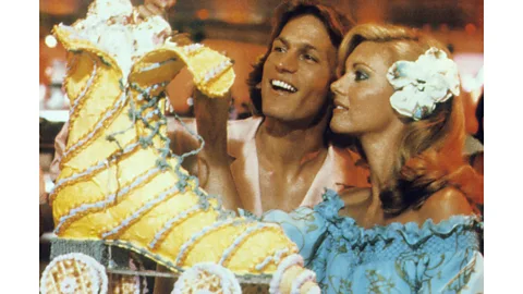 Alamy The film combines Greek myth with the 1970s roller-disco craze (Credit: Alamy)