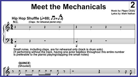 Meet the Mechanicals - Music