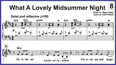 What a Lovely Midsummer Night - Music