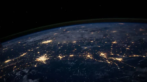 Nasa Electricity grids, the internet, and interstate highways are enormous in scale, yet we take them for granted (Credit: Nasa)