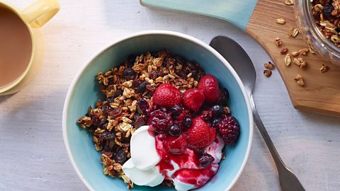 Rupy’s healthy granola is equally good with breakfast or dessert