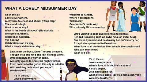 What a Lovely Midsummer Day - Lyrics