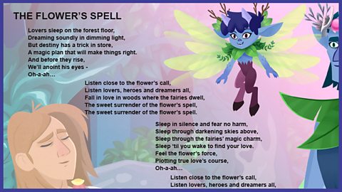 The Flower's Spell - Lyrics