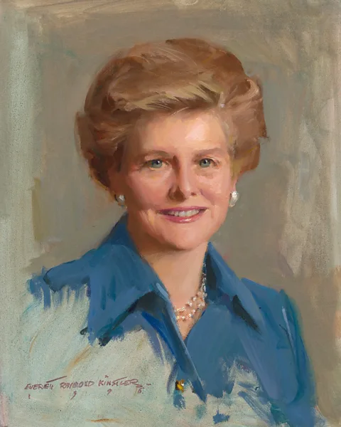 Everett Raymond Kinstler/ NPG/ Smithsonian Institution Betty Ford was frank about her drug and alcohol dependency, and later founded the Betty Ford Center (Credit: Everett Raymond Kinstler/ NPG/ Smithsonian Institution)
