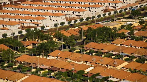 Alamy Gated communities like these are common in Brazil, but can overburden local infrastructure (Credit: Alamy)