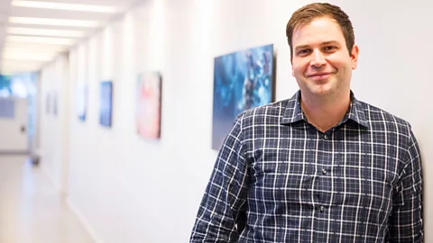 Colin Young-Wolff Video-games investor Alli Ottarsson is among the 15 workers selected to test-drive life in the Finnish capital (Credit: Colin Young-Wolff)