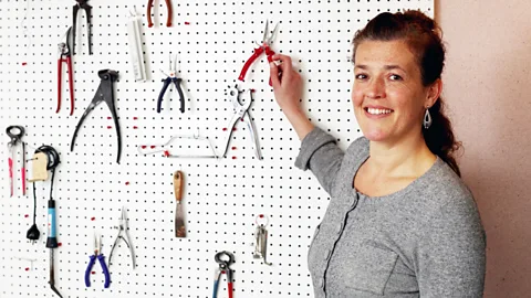 Getty Images Martine Postma pioneered repair cafes in the Netherlands, and sessions modelled on her concept have sprung up across Europe (Credit: Getty Images)