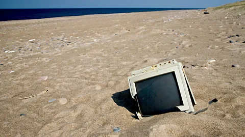 Alamy Electronic waste is the fastest growing type of domestic waste in the world, predicted to double by 2050 (Credit: Alamy)