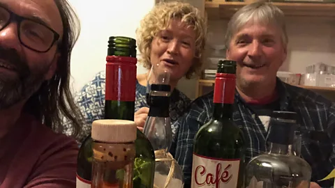 Haddock & Elisabeth Photography Knowing 'Little Saturday' is coming up gives Harpo Adolfsson (rear right) and his friends something to look forward to (Credit: Haddock & Elisabeth Photography)