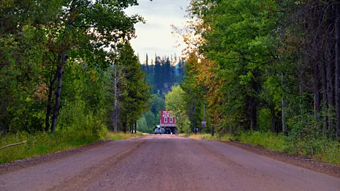 Mark C Stevens/Getty Images The 107-year-old Polebridge Mercantile is located in the middle of north-western Montana’s remote wilderness (Credit: Mark C Stevens/Getty Images)