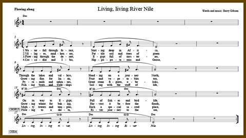 Living, living River Nile - Music