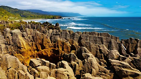 Alamy New Zealand is one of the highest points of Zealandia, after being pushed up by the movement of tectonic plates (Credit: Alamy)