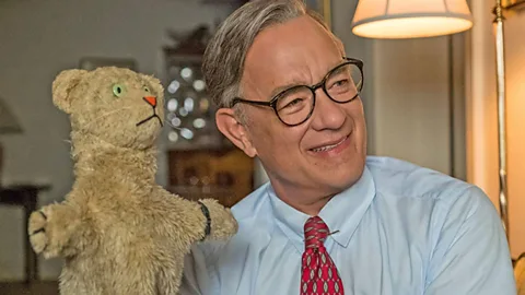 Alamy A recent career highpoint was his performance as US children's TV icon Mister Rogers in A Beautiful Day in the Neighbourhood (Credit: Alamy)
