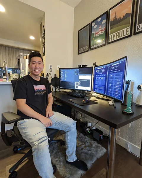 Andy Hsu Andy Hsu says he struggles when he has too much time on his hands (Credit: Andy Hsu)