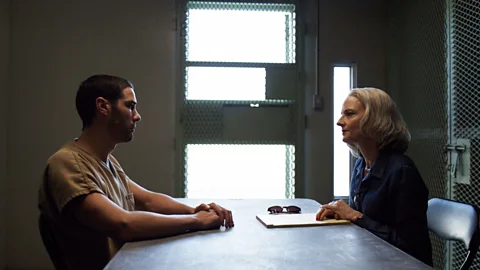 Alamy The Mauritanian tells the story of detainee Mohamedou Ould Slahi (Tahar Rahim), and his fight for freedom aided by attorney Nancy Hollander (Jodie Foster) (Credit: Alamy)