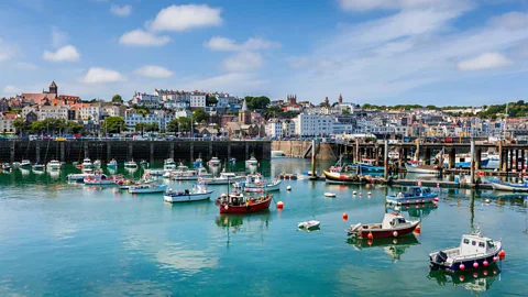 Allard1/Getty Images Guernsey lies just west of but is a self-governing British Crown dependency (Credit: Allard1/Getty Images)