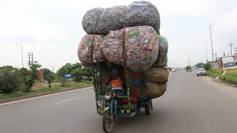 Getty Images India generates more than 3.3 million tonnes of waste plastic a year (Credit: Getty Images)