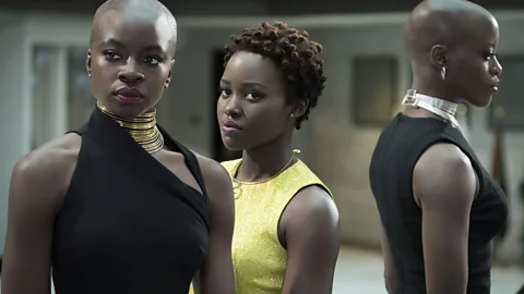 Alamy Black Panther subverted stereotypes by depicting a progressive African kingdom with strong roles for women (Credit: Alamy)