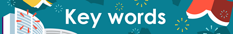 Key words banner 