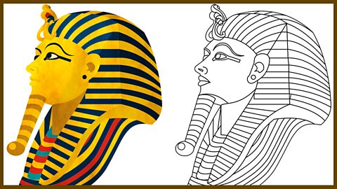 King Tutankhamun's mask