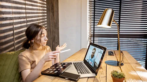 Alamy Updating your boss regularly on what you're working on is a good place to start, experts say (Credit: Alamy)