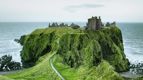 Silvia Otte/Getty Images Aberdeenshire's Dunnottar Castle is a spectacular ruined fortress that was once home to one of Scotland's most powerful families (Credit: Silvia Otte/Getty Images)