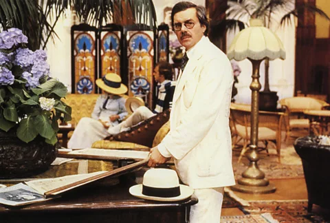 Alamy The troubling Death in Venice saw Bogarde play a sickly composer indulging a silent obsession with a teenage boy (Credit: Alamy)