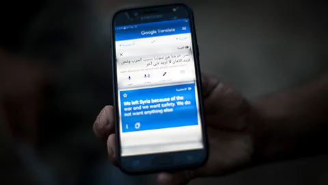 Maciej Luczniewski/Getty Images Machine-powered translation tools can provide vital ways of communicating in situations where a human translator may not be available (Credit: Maciej Luczniewski/Getty Images)