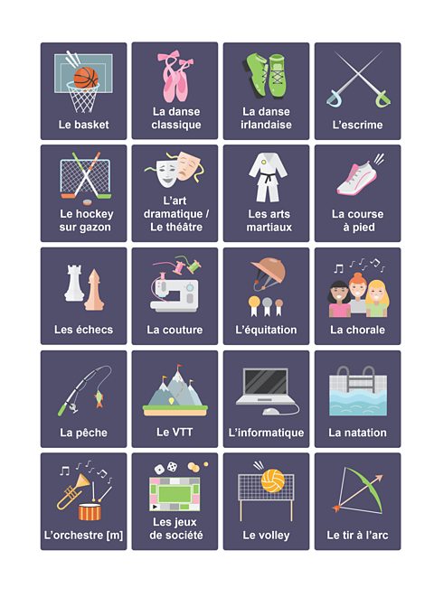 Extra-curricular activities.