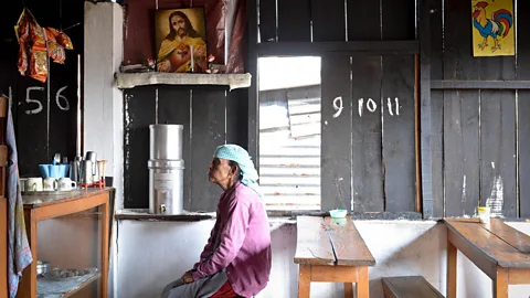 Leonid Plotkin/Getty Images In some Christian Khasi families today, men are the head of the household (Credit: Leonid Plotkin/Getty Images)