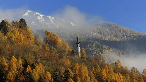 Dea Albert Ceolan/Getty Images Residents in Italy's secluded Mòcheni Valley speak Mòcheno, a medieval Germanic language (Credit: Dea Albert Ceolan/Getty Images)