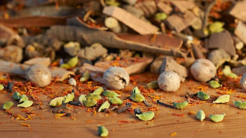 Simon Urwin Everything that goes into Nado's incense is organic, and much of it is harvested by nomadic yak herders in the Himalayas (Credit: Simon Urwin)