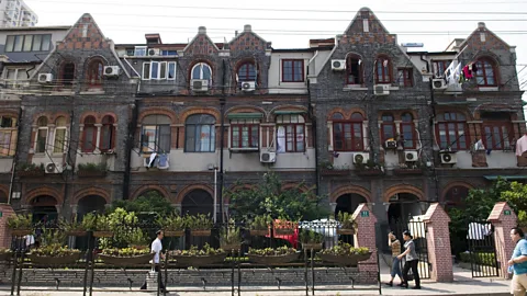 ullstein bild/Getty Images The area around Huoshan and Zhoushan roads was the backbone of Shanghai's Jewish community (Credit: ullstein bild/Getty Images)