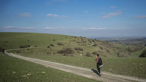 Jessica Vincent "I'd drive past these fields a dozen times, yet I was smelling the land and seeing the landscape for the very first time" (Credit: Jessica Vincent)
