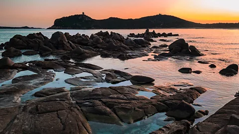 Giulia Fara EyeEm/Getty Images Origoni recently paddled 405km across the Tyrrhenian Sea from south-east Sardinia to Sicily (Credit: Giulia Fara EyeEm/Getty Images)