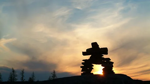 StphaneLemire/Getty Images On social media, Shina Novalinga is proud to embrace and show the beauty of Inuit culture (Credit: StphaneLemire/Getty Images)
