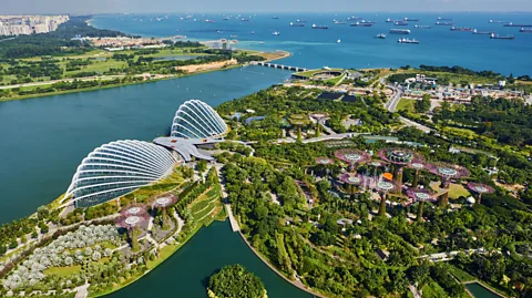 Tuul & Bruno Morandi/Getty Images Singapore is renowned for its impeccable cleanliness and pristine public image (Credit: Tuul & Bruno Morandi/Getty Images)